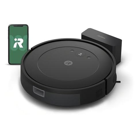 iRobot Roomba Vac Robot Vacuum (Q0120) - Easy to use, Power-Lifting Suction, Multi-Surface Cleaning, Smart Navigation Cleans in Neat Rows, Self-Charging, Alexa Cover