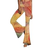 QHDDP KüBler Arbeitshose Cargohose Damen Herbst Und Winter BMS Matschhosen Bonprix Damen Jeans Armee Jogginghosen Wollhose WeißE Jogginghose Damen Softshellhose Damen Winter (Orange-A, M)