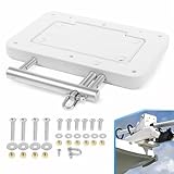 Zymurgoes 010-12832-61 Quick Release Bracket Plate Mount Replacement for Garmin Force Kraken Trolling Motor 010-12832-60, UV Resistant, Heavy-Duty Mounting Bracket