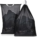 ✓Einzigartiges Design✓:Wäschenetz Mit Verstärktem Griff und Kordelzug Verschluss,Geeignet für Korb, Wäschekörbe, Wäschesortierer und kann Schlafsäcke, Kissen, Decke, Wohndecke, Bettdecke und andere Textilien wie Pullover, Mäntel.