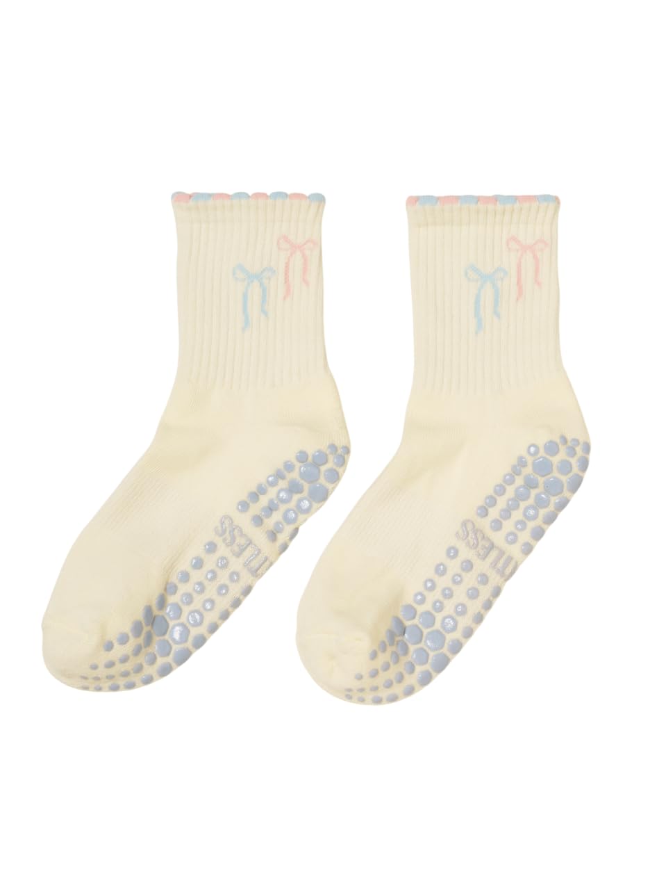 Shapes Studio Pilates Grip Socks for Women, Non-Slip Reformer Pilates Socks, Cute Grippy Socks for Barre, Yoga &amp; Workout