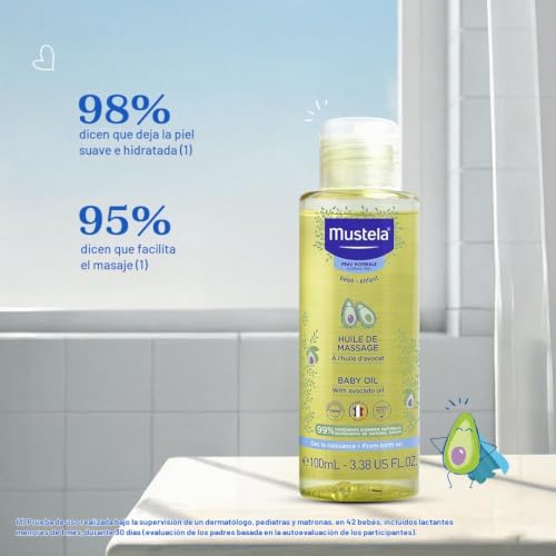 Miniatura 4 de Massagg Mustela Aceite Hidratante