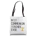 Best Communion Teacher Ever 1st Holy Communion Priest Gift Tote Bag