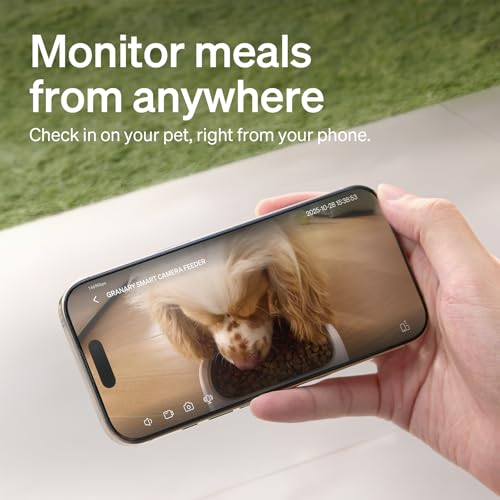 PETLIBRO Automatic Cat Feeder with Camera, 1080P HD & Night Vision, 5GHz/2.4GHz WiFi & Cam Smart Pet Feeder with App Control, 2-Way Audio, Motion Alerts for Cats & Dogs, Stainless Steel Single Tray by PETLIBRO - Image 7