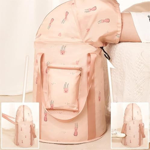 Bañera Plegable Portátil para Pies Rosa miniatura 5