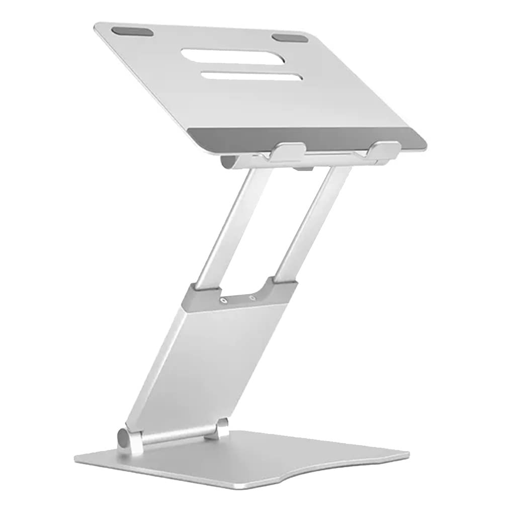 Supporto per Notebook da scrivania, Supporto per Laptop Regolabile in Altezza, Supporto per Libri sulle Ginocchia, Supporto per Libri Portatile Pieghevole per la Lettura di Laptop da 15 Pollici, fac