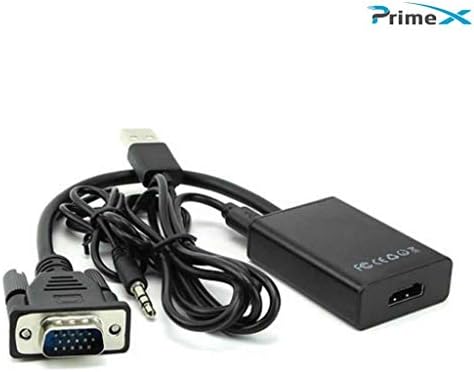 PrimeX Plus PX-1250 Vga To Hdmi FullHD Görüntü Çevirici Aparat - Görsel 3