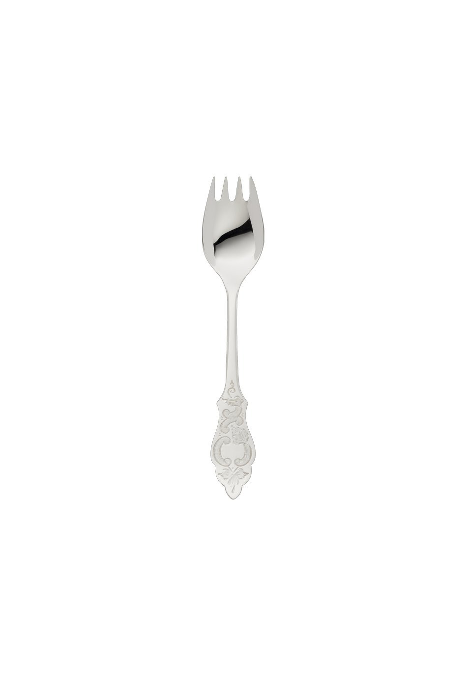 Robbe & Berking Fourchette à huîtres Ostfriesen (plaqué Argent Massif 150 g)