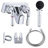 RV Shower Faucet with Hose and shower Head,Camper Shower Faucet Replacement,Rv Tub Faucet With Shower...