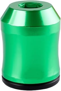 Aluminum Alloy Screwdriver Magnetizer Ring For 6.35mm Shank Bits, Magnetic Tip Enhancer And Demagnetizer Tool For Handheld Drill Accessories, Red(Green)