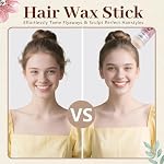 386Pcs Ballet Hair Styling Kit-Hair Wax Stick, 200 Elastic Ties, 50 Bobby Pins, 50 U-Pins, 10 Invisible Hair Bun Nets, 3 Combs&Brushes, 2 Loop Tools, Professional Dance Performance Kit w/Storage Box - Image 4