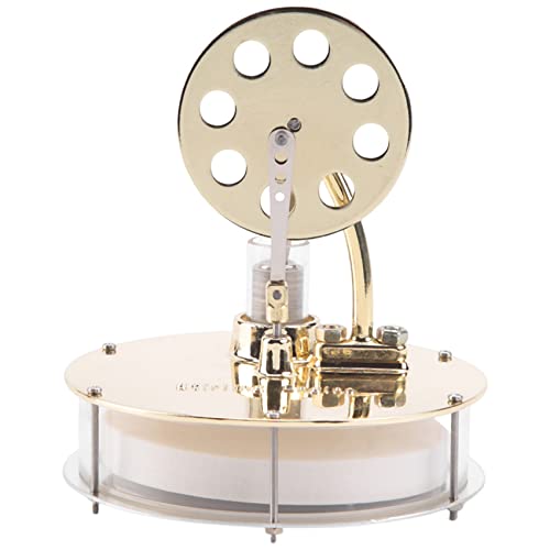 TOBEOME Baja Temperatura Stirling Motor Modelo Vapor Ciencia Para Producir Experimentos Físicos Juguetes Modelo Adornos