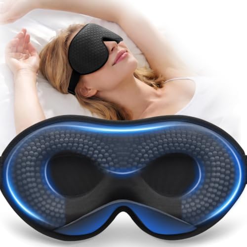 INNELO Masque de Sommeil lesté Hommes Femmes, Masque de Nui...