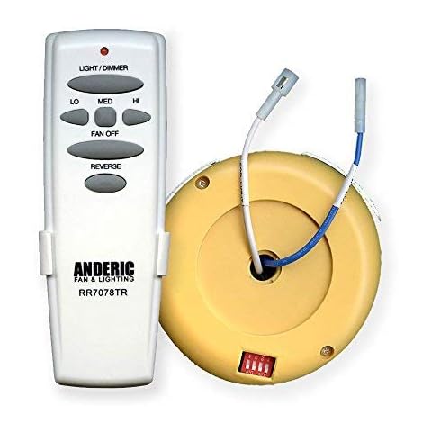 Anderic Replacement for FAN2R/UC7078T Kit for Ceiling Fans - FAN2R/RR7078TR with Reverse Hampton Bay/Home Decorators Collection and Hunter 8511204 Ceiling Fan Kit Cover