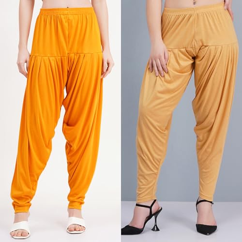 Image of Buy That Trendz Patiala Salwar for Women Relaxed Fit Viscose Patiyala Salwar Harem Bottom Pants
