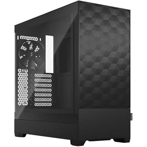 Fractal Design Pop Air Black Tempered Glass Clear Tint Cover