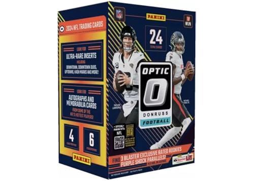 2024 Donruss Optic Football Trading Card Blaster Box