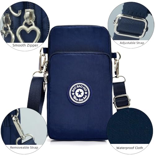 Image of JANKS Small Crossbody Bags for Women Mini Cell Phone Purses Handbag Shoulder Bag
