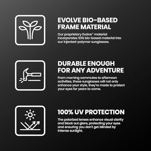 Image of Suncloud Mayor Polarized Sunglasses 100% UV Protection Comfortable Fit, Trendy Design for Men & Women