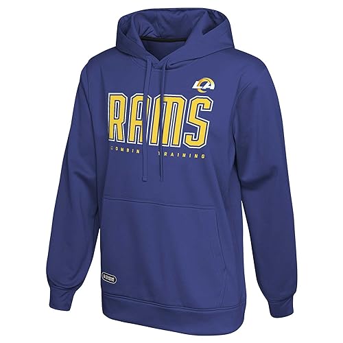 Outerstuff NFL Los Angeles Rams PRIME TIME PERF.PO HOOD Size MS