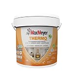 MAXMEYER Pittura per interni termica, antimuffa, anticondensa, A+ e priva di formaldeide, Thermo A+ Active BIANCO 10 L