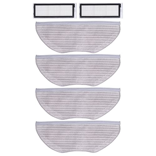 Vacuum Cleaner Filter Set, Reusable Sweeper Mop Cloth Vacuum Cleaner Accessories for 360 X95 X90