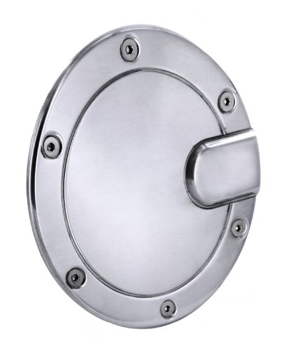 All Sales 6052P Polished Billet Aluminum Fuel Door