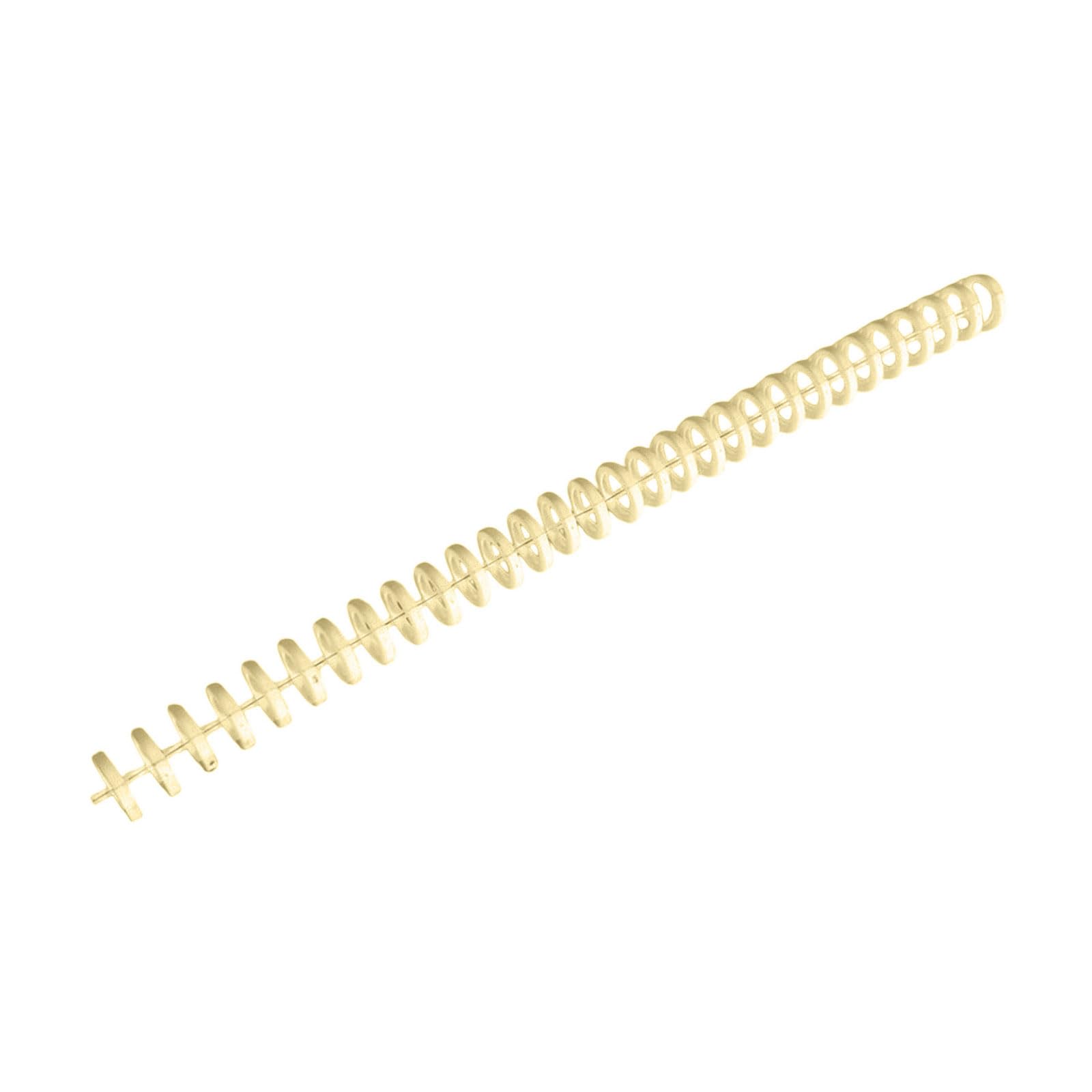 Xjdzineq 12mm Binding Spines Soft PVC Combs for Refillable Notebook Planner 30 Rings Comb Binder Spines Coils Multi Hole