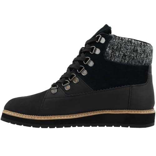 TOMS Womens Mesa Waterproof Casual Boots Ankle - Black3