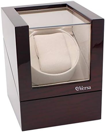 Versa Elite Single Watch Winder in Cherrywood