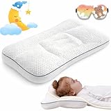 Dreamynest Kopfkissen Kinder, Dreamynest Comfort Kissen,Ergonomisch Geformten Kinderkopfkissen Für Wirbelsäulenfre,Es Gesünder,Ruhiger Und Erholsamer,Für Kinder Ab 1-12 Jahr (Kein Kissenbezug,H2:3-6)