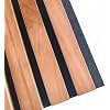 Paneles acústicos de madera 2 unidades 47.2x11.8 pulg miniatura 6