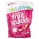 Yum Earth オーガニックフルーツスナック、トロピカル10パック [海外直送品]