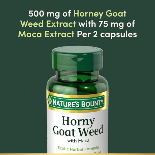 Nature's Bounty Horny Goat Weed with Maca