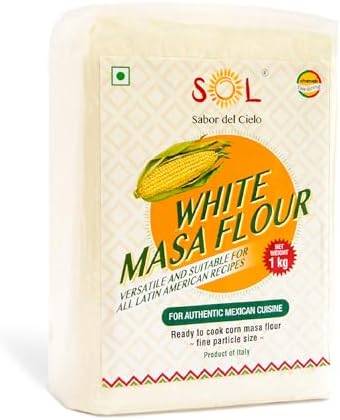 Sol White Corn Masa Flour, 1kg