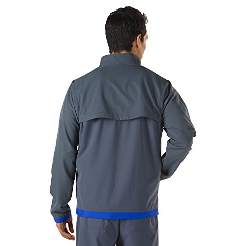 Speedo Men's Jacket Full Zip Tech Team Warm Up , Speedo Blue, Medium #TOP1