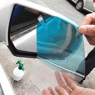2 Pack Car Side Mirror Sticker Waterproof Anti Fog