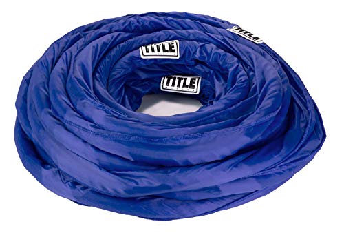 Title Boxing Rope & Cover, Blue, 24' x 24'