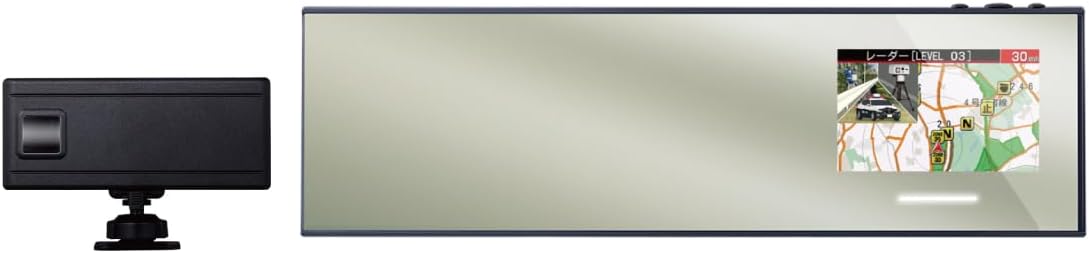 【セルスター】 JMA520/401対応 MSSS対応 レーザー式オービス対応 セーフティレーダー AR-525MW ミラー型 18