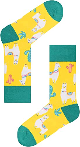Zmart Novelty Llama Socks For Girls Llama Socks Kids, Funny Teen Girl Gifts Llama Gifts For Girls Gifts For Llama Lovers 4-7 Years #TOP2