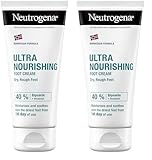 Neutrogena Norwegian Formula Nourishing Foot Cream Dry/Damaged Feet, 100 ml (Pack of 2)