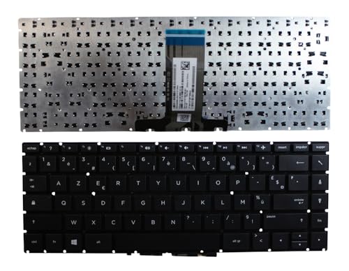 Clavier français Power4Laptops pour réparer un HP Home 14-bs717TU défectueux