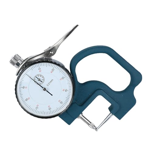 Ubxvamm Precise Thicknesses Gauge 0-10mm Ranges Measuring Tool for Various Materials High Accuracy Metal 0.1mm Resolution