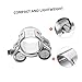 LAPYAPPE 4Pcs Adjustable Stainless Steel Hose Clamp Bolt Hose Clips for Automotive Industrial and Home Use
