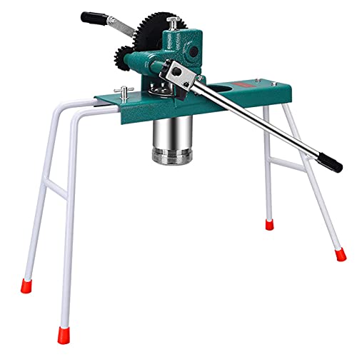 ZJWD Kommerzielle manuelle Nudelpresse Restaurant, Großformatige Pasta Spaghetti Maker Multifunktionale Nudelmaschine…