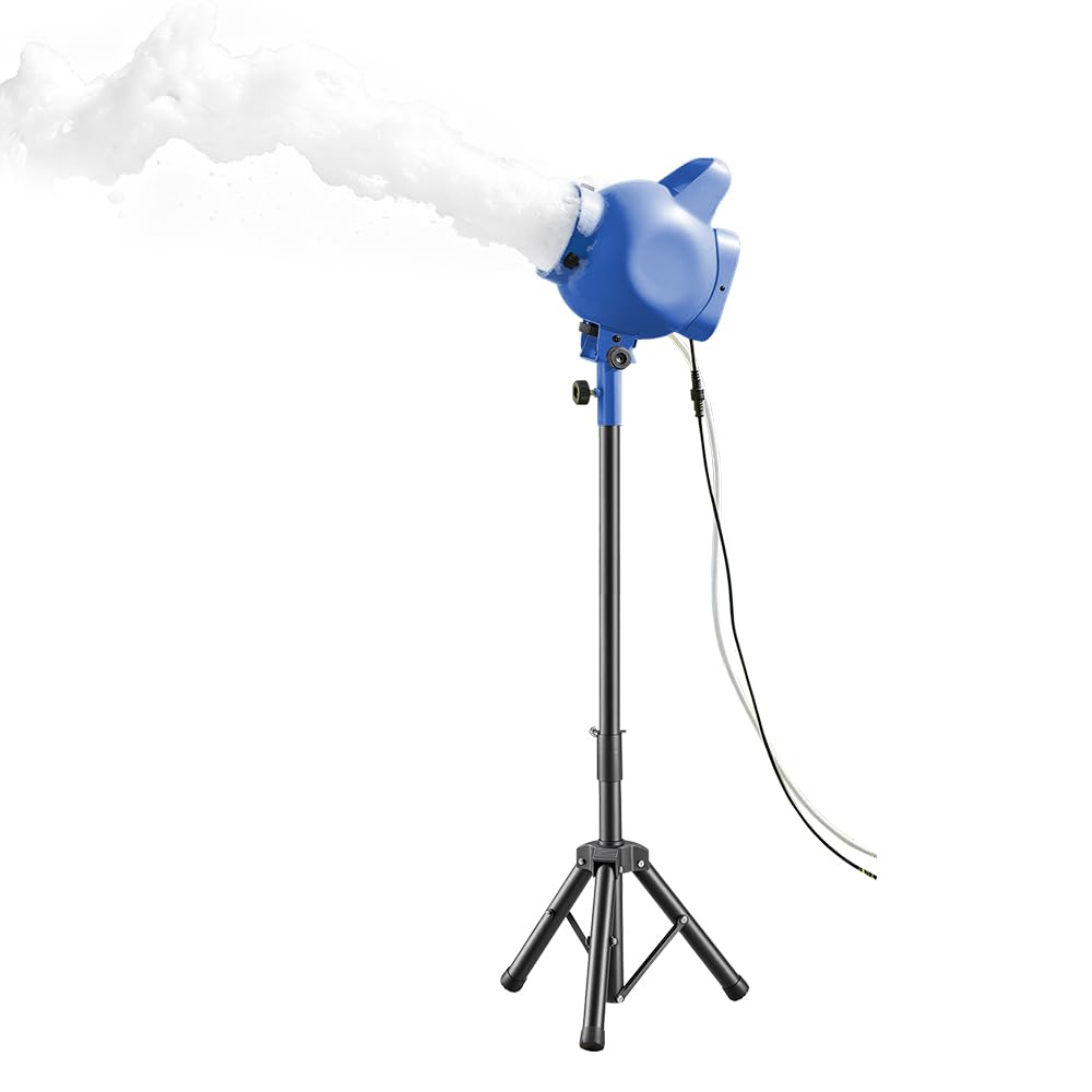 Party Schaumkanone,1000W Schaummaschine Für Partys Mit Verstellbarem Stativ Und Schneller Schaumproduktion Für Garten, Pool, Outdoor,Hochzeit,Geburtstag Party