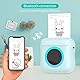 IGRARK Mini Drucker, Pocket Bluetooth Thermodrucker Tragbarer Mobiler Fotodrucker mit 13 Rollen Thermopapier, USB Taschen Label Drucker für Lernhilfe, Liste, Notizen, Lernnotizen, ohne Patrone