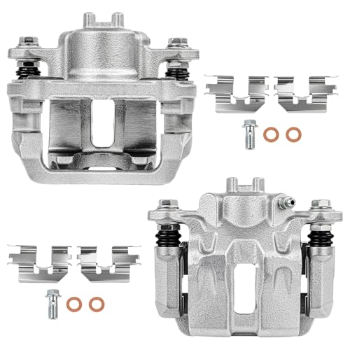Image of SCITOO - Rear Disc Brake Calipers Assembly with Bracket For Honda For Ridgeline 2006 2007 2008 2009 2010 2011 2012 2013 2014 19B2929A 19B2928A