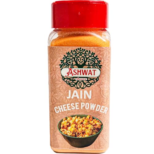 Ashwat Jain Cheese Powder - No Onion No Garlic - Seasoning for Po...