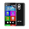 artfone Smartphone Senior，Écran 5 Pouces,32Go ROM + 3Go RAM， Batterie 2800 mAh,Bouton SOS,Appareil Photo 13+5MP, Socle de Charge, Android 12，NTC, Wi-FI - Noir